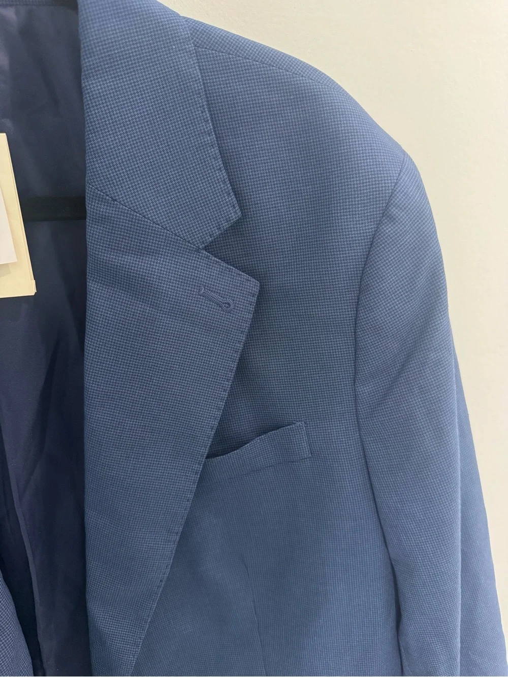 Banana Republic Men's Blue tailored trouser jacket 44r and pants 35x30